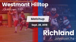 Matchup: Westmont Hilltop vs. Richland  2018