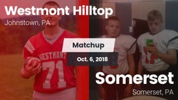 Matchup: Westmont Hilltop vs. Somerset  2018