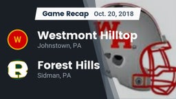 Recap: Westmont Hilltop  vs. Forest Hills  2018