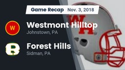 Recap: Westmont Hilltop  vs. Forest Hills  2018