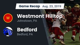 Recap: Westmont Hilltop  vs. Bedford  2019