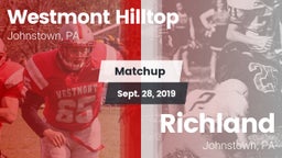Matchup: Westmont Hilltop vs. Richland  2019