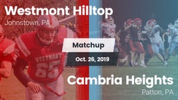 Matchup: Westmont Hilltop vs. Cambria Heights  2019