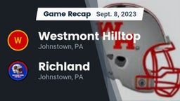 Recap: Westmont Hilltop  vs. Richland  2023