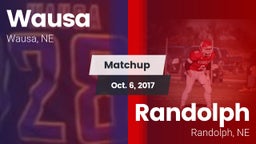 Matchup: Wausa  vs. Randolph  2017