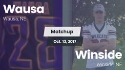 Matchup: Wausa  vs. Winside  2017
