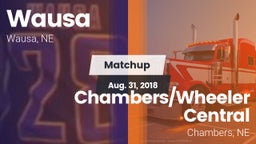 Matchup: Wausa  vs. Chambers/Wheeler Central  2018