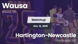 Matchup: Wausa  vs. Hartington-Newcastle  2018