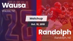 Matchup: Wausa  vs. Randolph  2018