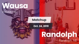 Matchup: Wausa  vs. Randolph  2019