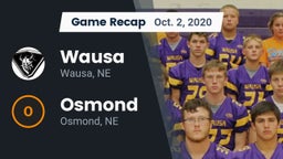 Recap: Wausa  vs. Osmond  2020
