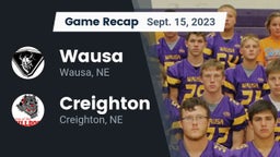 Recap: Wausa  vs. Creighton  2023