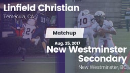 Matchup: Linfield Christian vs. New Westminster Secondary 2017