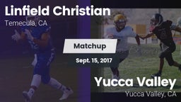 Matchup: Linfield Christian vs. Yucca Valley  2017