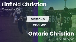 Matchup: Linfield Christian vs. Ontario Christian  2017