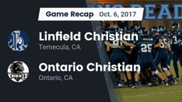 Recap: Linfield Christian  vs. Ontario Christian  2017