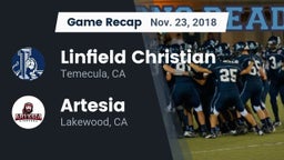 Recap: Linfield Christian  vs. Artesia  2018