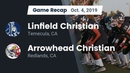 Recap: Linfield Christian  vs. Arrowhead Christian  2019