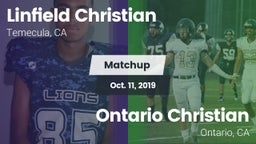Matchup: Linfield Christian vs. Ontario Christian  2019