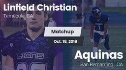 Matchup: Linfield Christian vs. Aquinas   2019