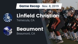 Recap: Linfield Christian  vs. Beaumont  2019