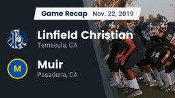 Recap: Linfield Christian  vs. Muir  2019