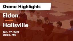 Eldon  vs Hallsville  Game Highlights - Jan. 19, 2021