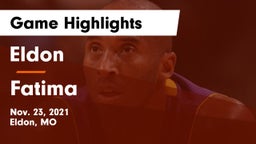 Eldon  vs Fatima  Game Highlights - Nov. 23, 2021