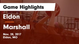Eldon  vs Marshall  Game Highlights - Nov. 28, 2017