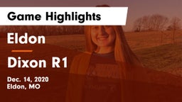 Eldon  vs Dixon R1 Game Highlights - Dec. 14, 2020