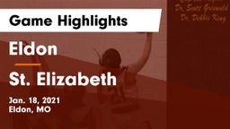 Eldon  vs St. Elizabeth Game Highlights - Jan. 18, 2021