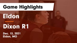 Eldon  vs Dixon R1 Game Highlights - Dec. 13, 2021