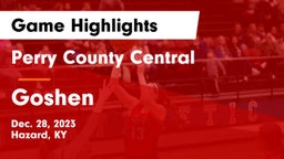Perry County Central  vs Goshen  Game Highlights - Dec. 28, 2023
