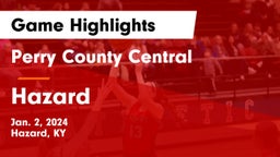 Perry County Central  vs Hazard  Game Highlights - Jan. 2, 2024