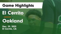 El Cerrito  vs Oakland  Game Highlights - Dec. 29, 2023