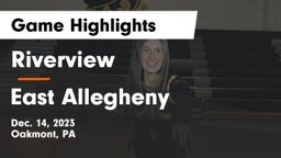 Riverview  vs East Allegheny  Game Highlights - Dec. 14, 2023