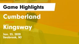 Cumberland  vs Kingsway  Game Highlights - Jan. 23, 2020