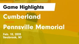 Cumberland  vs Pennsville Memorial  Game Highlights - Feb. 10, 2020