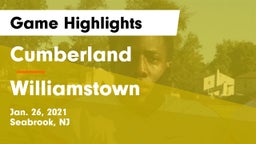 Cumberland  vs Williamstown  Game Highlights - Jan. 26, 2021