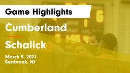 Cumberland  vs Schalick  Game Highlights - March 5, 2021