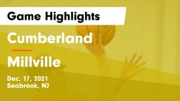 Cumberland  vs Millville  Game Highlights - Dec. 17, 2021