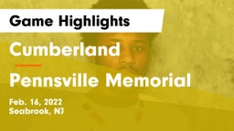 Cumberland  vs Pennsville Memorial  Game Highlights - Feb. 16, 2022