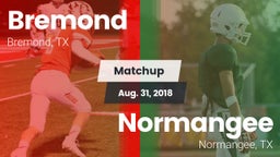 Matchup: Bremond  vs. Normangee  2018