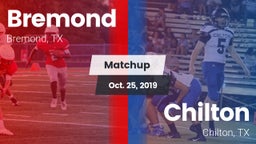 Matchup: Bremond  vs. Chilton  2019