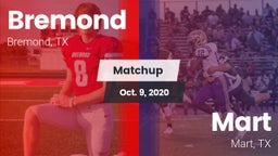 Matchup: Bremond  vs. Mart  2020