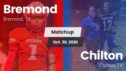 Matchup: Bremond  vs. Chilton  2020