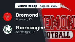 Recap: Bremond  vs. Normangee  2022