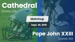 Matchup: Cathedral High vs. Pope John XXIII  2018