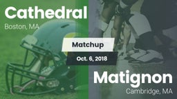 Matchup: Cathedral High vs. Matignon  2018