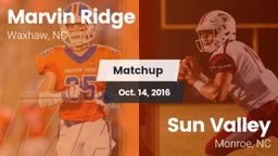 Matchup: Marvin Ridge High vs. Sun Valley  2016